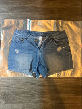 Time and tru size 8 denim shorts